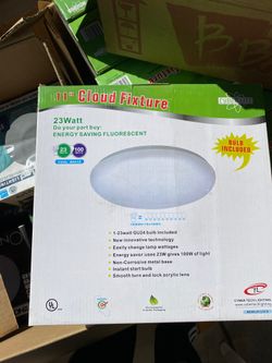 11” cloud fixture