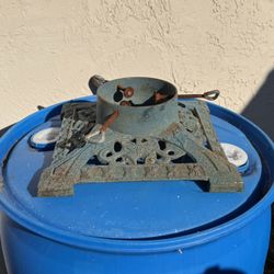 vintage cast iron Christmas tree stand