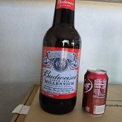 Glass Budweiser And Grolsch Advertising Memorabilia 