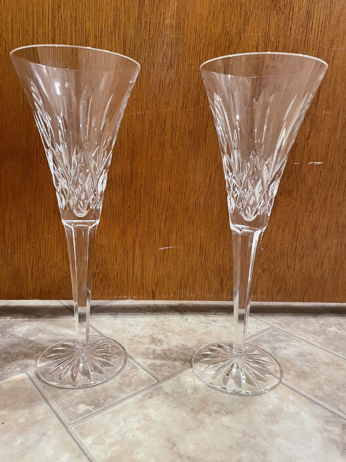 Waterford Crystal Champagne Flutes