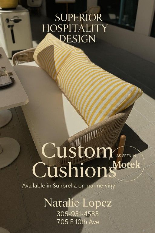 Custom Seat & Back Cushions – Built Your Way
