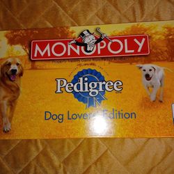 Game Of Monopoly Collector's Dog Lovers Edition