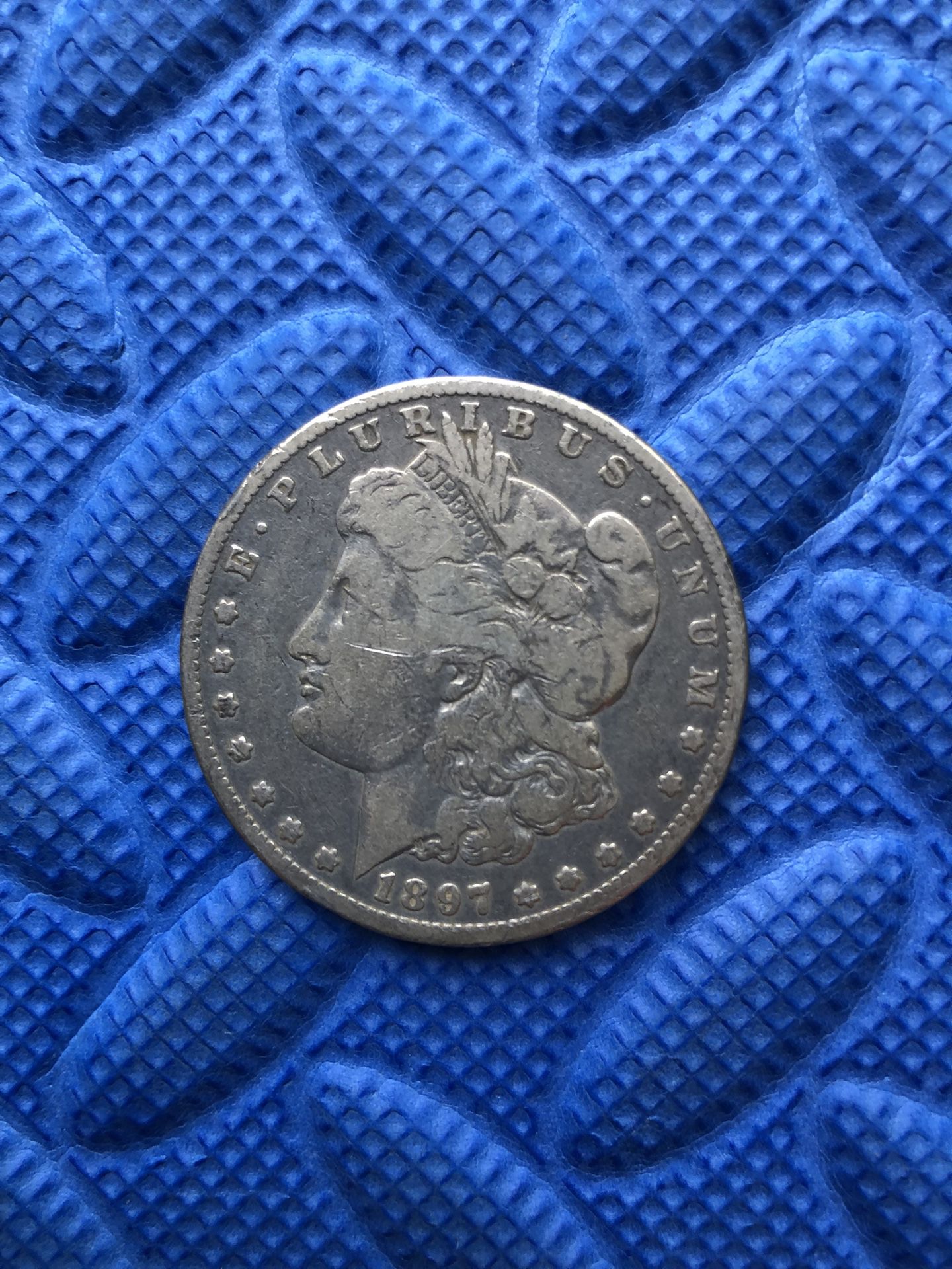 1897-O Morgan Silver Dollar (A)