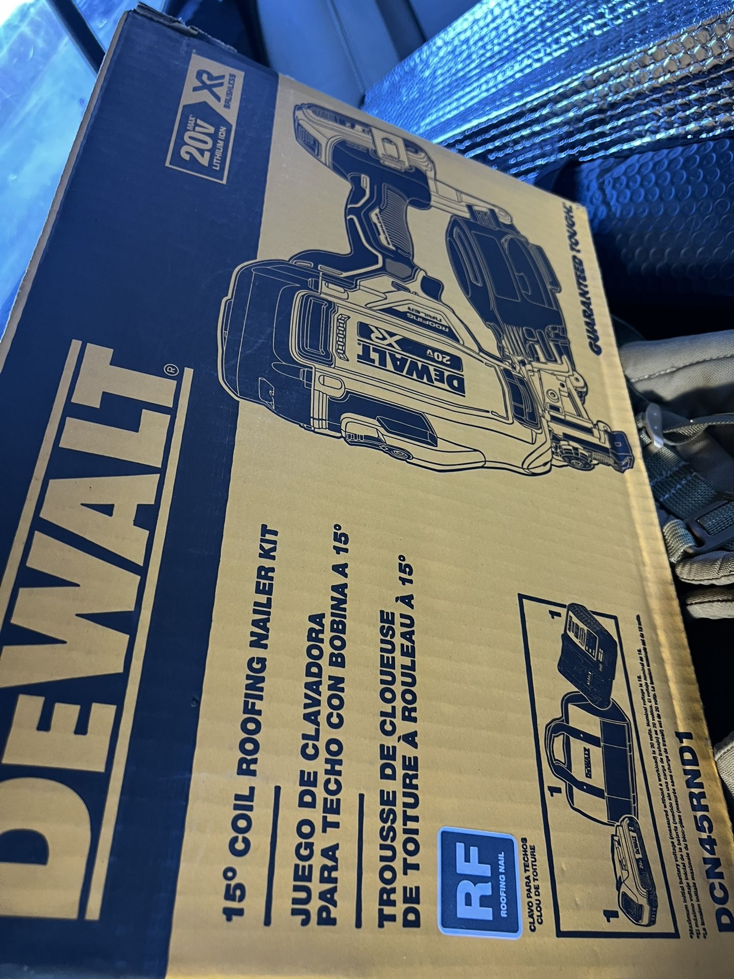 Dewalt Xr Roofing Nailer Kit