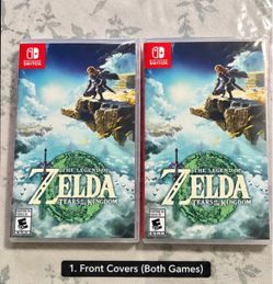 NEW SEALED Zelda Tears of the Kingdom – Nintendo Switch