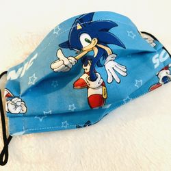 Sonic Kids And Adults Face Mask