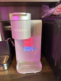 Keurig Iced and Hot Single-Serve K-Cup Pod Coffee Maker, Grey (tumbler & tray NOT included)