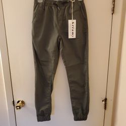 Dark Green Jiniors Pants
