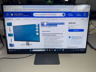 Dell 27 “LED Monitor