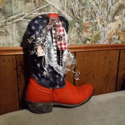 Cowgirl Boot- Home Decor