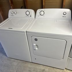 Amana Washer And Dryer Gas Set 