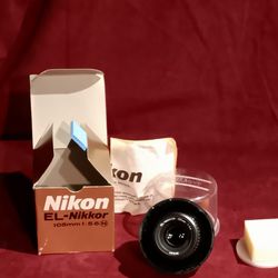 EL-Nikkor 105mm f5.6 Enlarging Lens 

