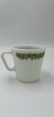 Vintage Crazy Daisy Pyrex Mugs - Set of 6