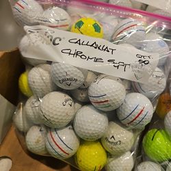 Callaway Chrome Soft Used Golf Balls 50 Count