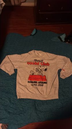 Peanuts Social Club Snoopy Graphic Sweatshirt