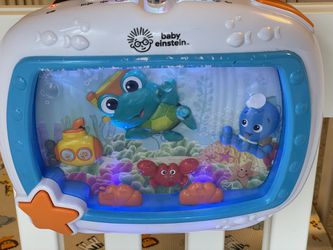 Baby Einstein Sea Dreams Soother Musical Crib Toy and Sound Machine,  Newborn and up