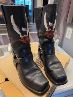 Harley Davidson Leather Boots