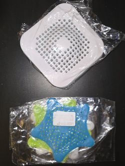 6 Brand New Heavy Duty Drain Catchers With Suction Cups