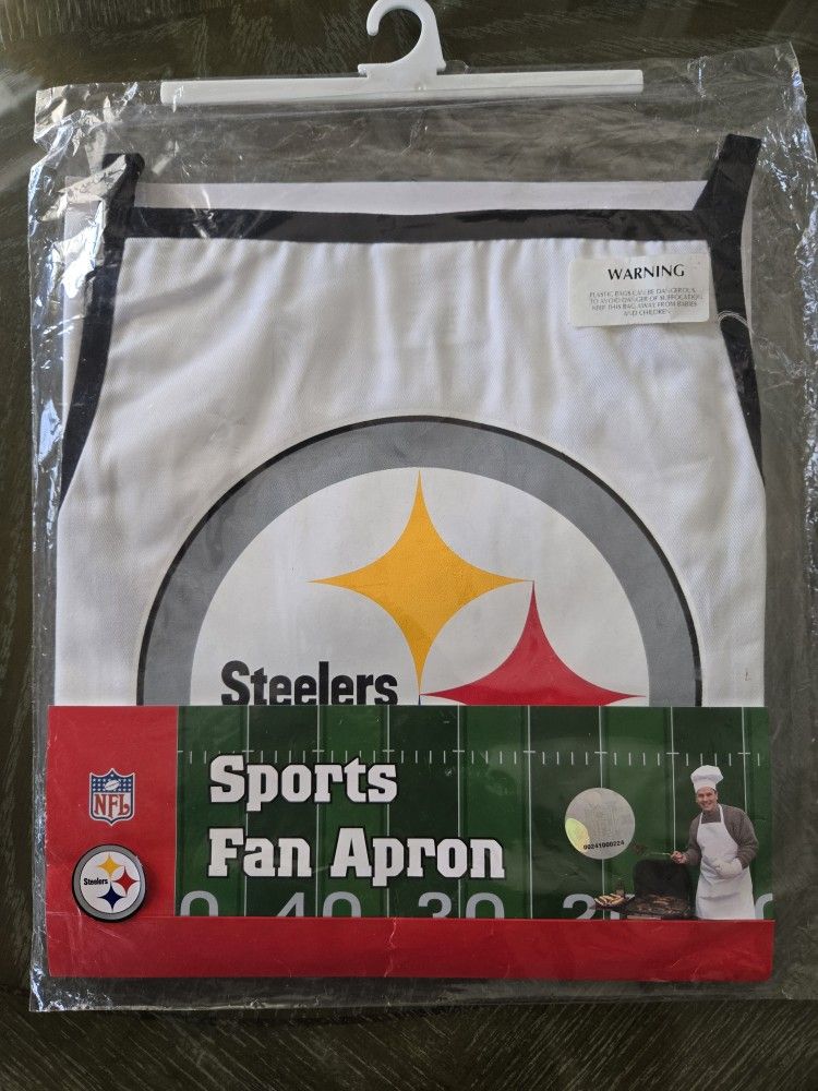 PITTSBURGH STEELERS APRON for grilling