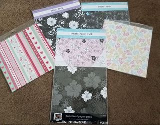 42 Sheets of Scrapbooking Paper