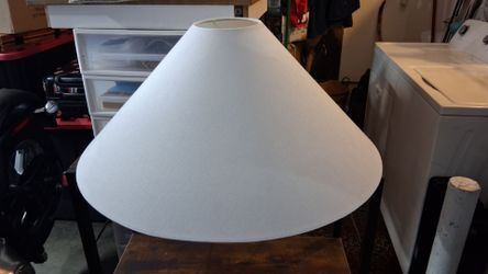 Over sized lamp shade