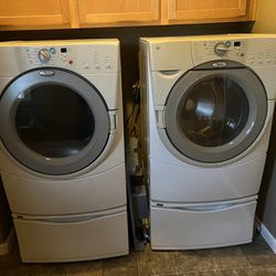 Whirlpool Duet Washer and Dryer for $400 total!