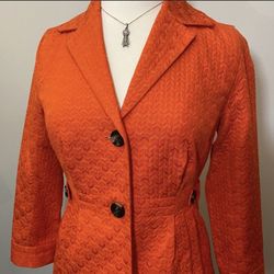 Women’s Orange Blazer