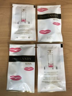 Prada candy kiss perfume for women. Travel size 1.2ml. Vials. $1.99 EACH
