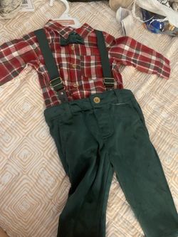 3 month- baby boy holiday outfit