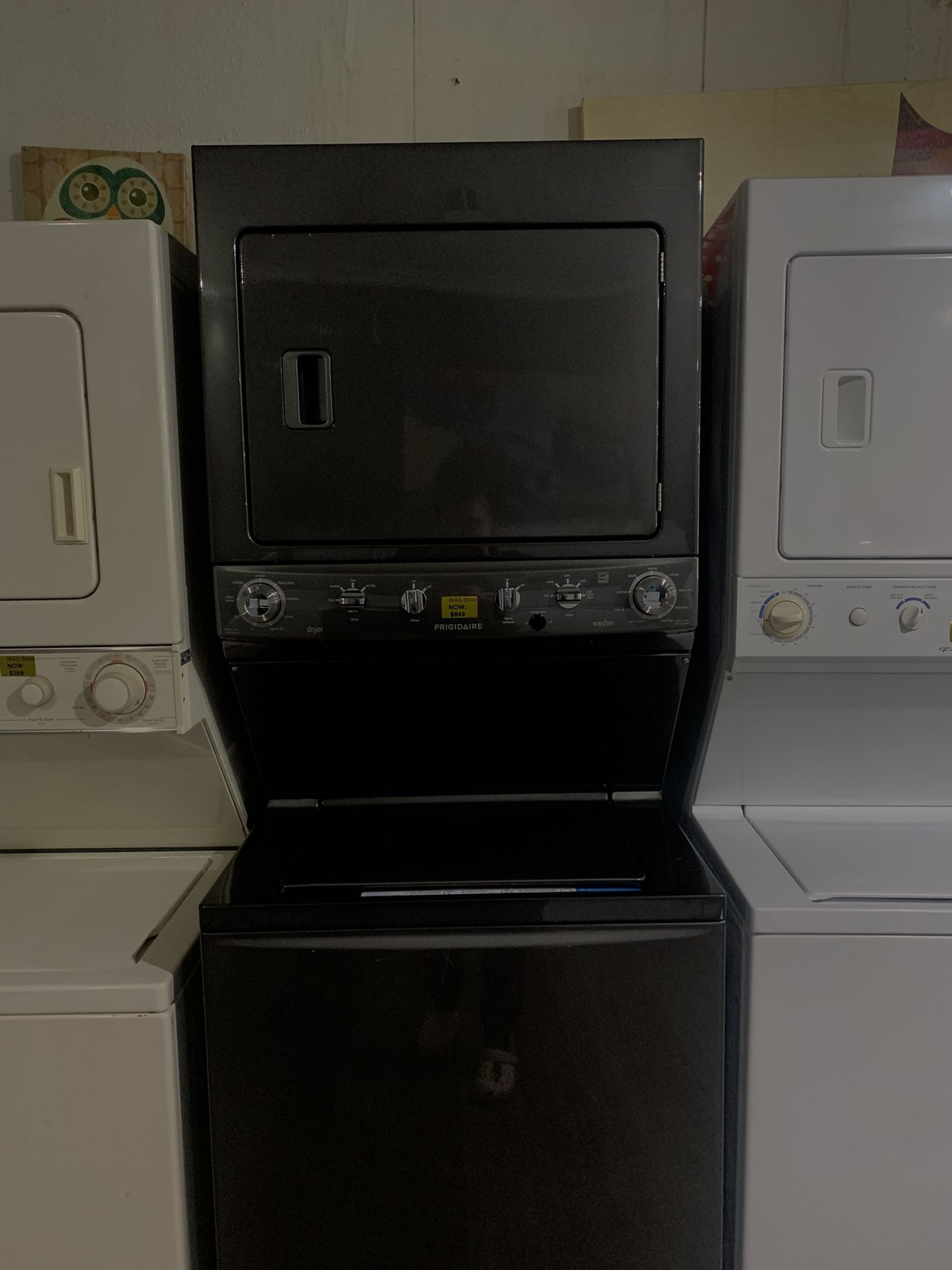 Ge Gray Stackable Unit 