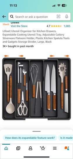 Kitchen Utensils Organizer