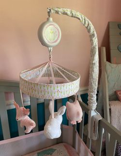 Crib mobile best sale forest frolic