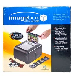 Photo, Slide Transparencies Converter Org Box, Cord, Instructions, Parts Works