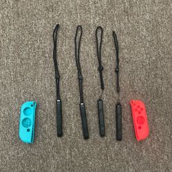Nintendo Switch Joy-Con Silicone Cases and Wrist Straps