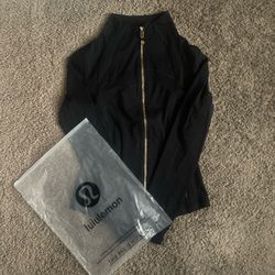 Black Gold Zipper Lululemon Define Jacket 
