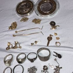 Scrap Gold Silver Gold Filled .999 Fine Silver