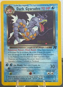 Dark Gyarados Prerelease LP-/MP+