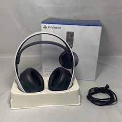 Sony PS5 Pulse 3D Wired Headset+Connection Cord - No Dongle For Wireless Option