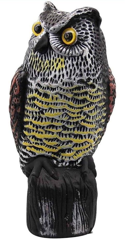Owl Statue Scare Birds Away