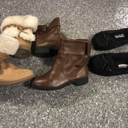 Girls Boots Sz 10