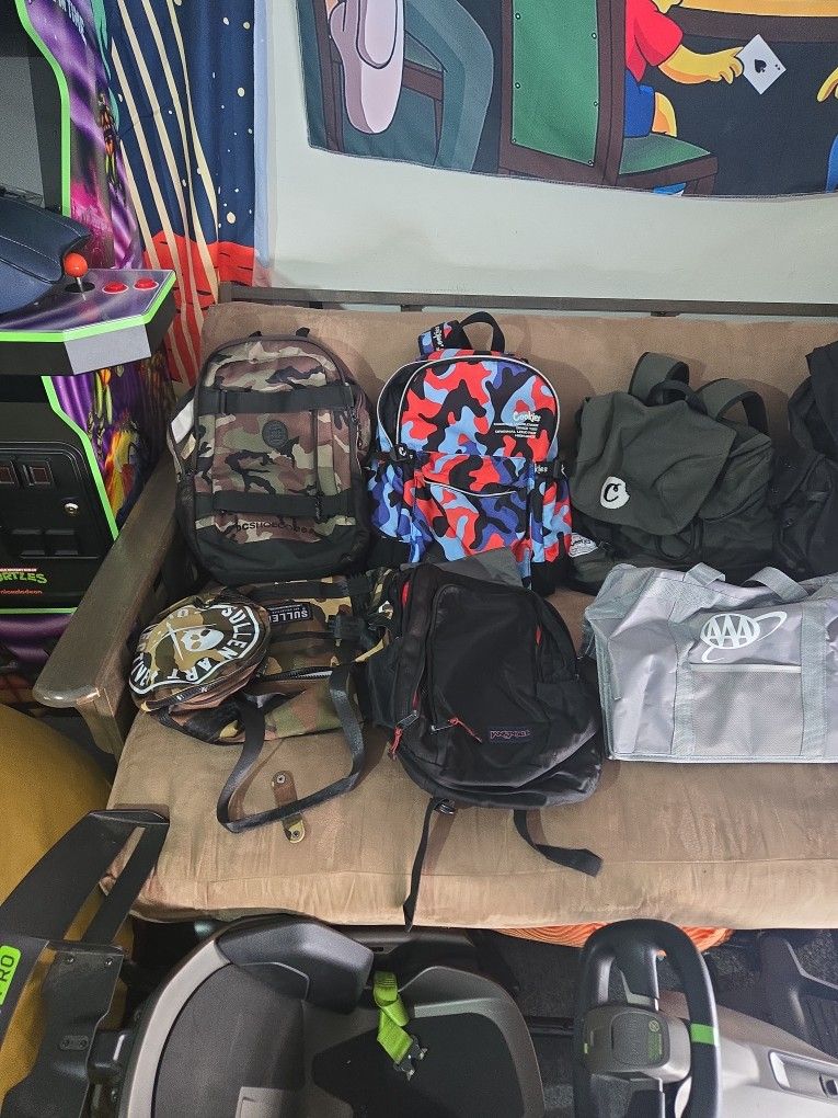 Back Packs/ Duffle Bags