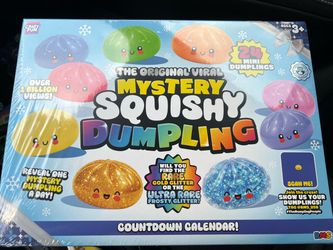 RMS Target Exclusive Mystery Squishy Dumpling 24pc Countdown Advent Calendar