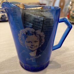 Vintage Shirley Temple Pitcher