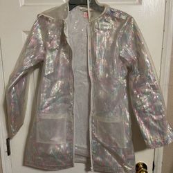 Raincoat Size 14/16 Beautiful For Girls