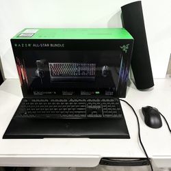 Razer All-Star Gaming Bundle W/ Headset, Mouse, Keyboard & Mousepad