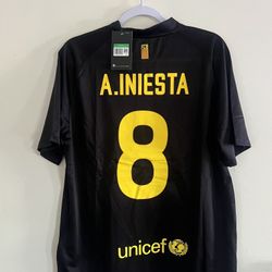 FC Barcelona Iniesta Jersey