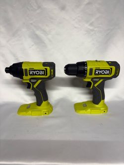 Ryobi Drill and Impact “TOOL ONLY”