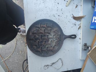 Vintage Cast Iron Kirby And Allen Skillet 