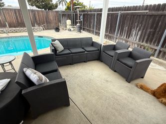 4 piece outdoor patio set