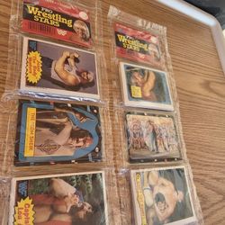 1985 Topps Wwf Rookie Wrestling  Cards Include  Holk Hogan 
